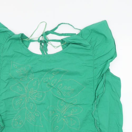 Evans Womens Green   Basic Blouse Size 26