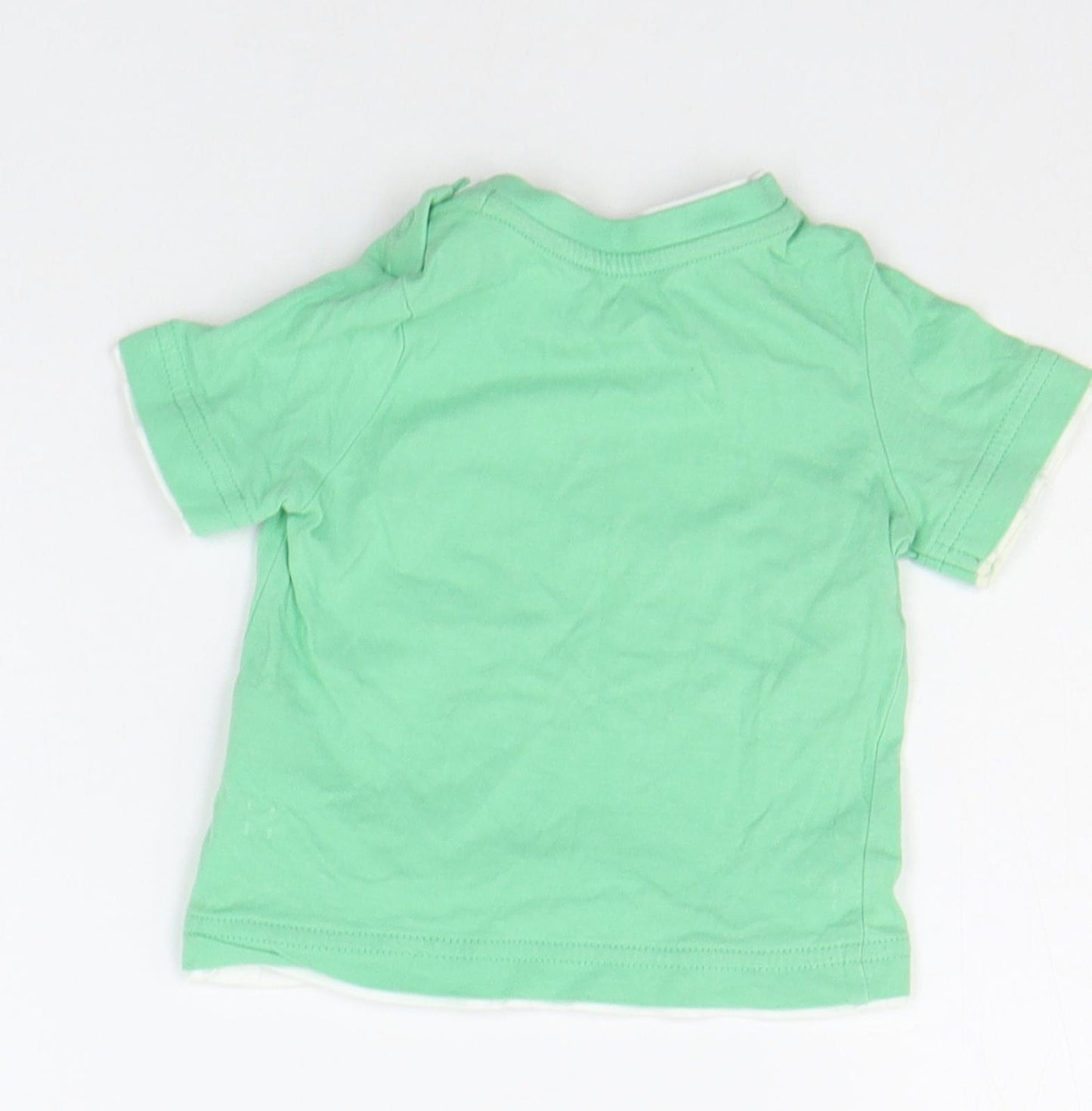 Mothercare Baby Green   Basic T-Shirt Size 6-9 Months