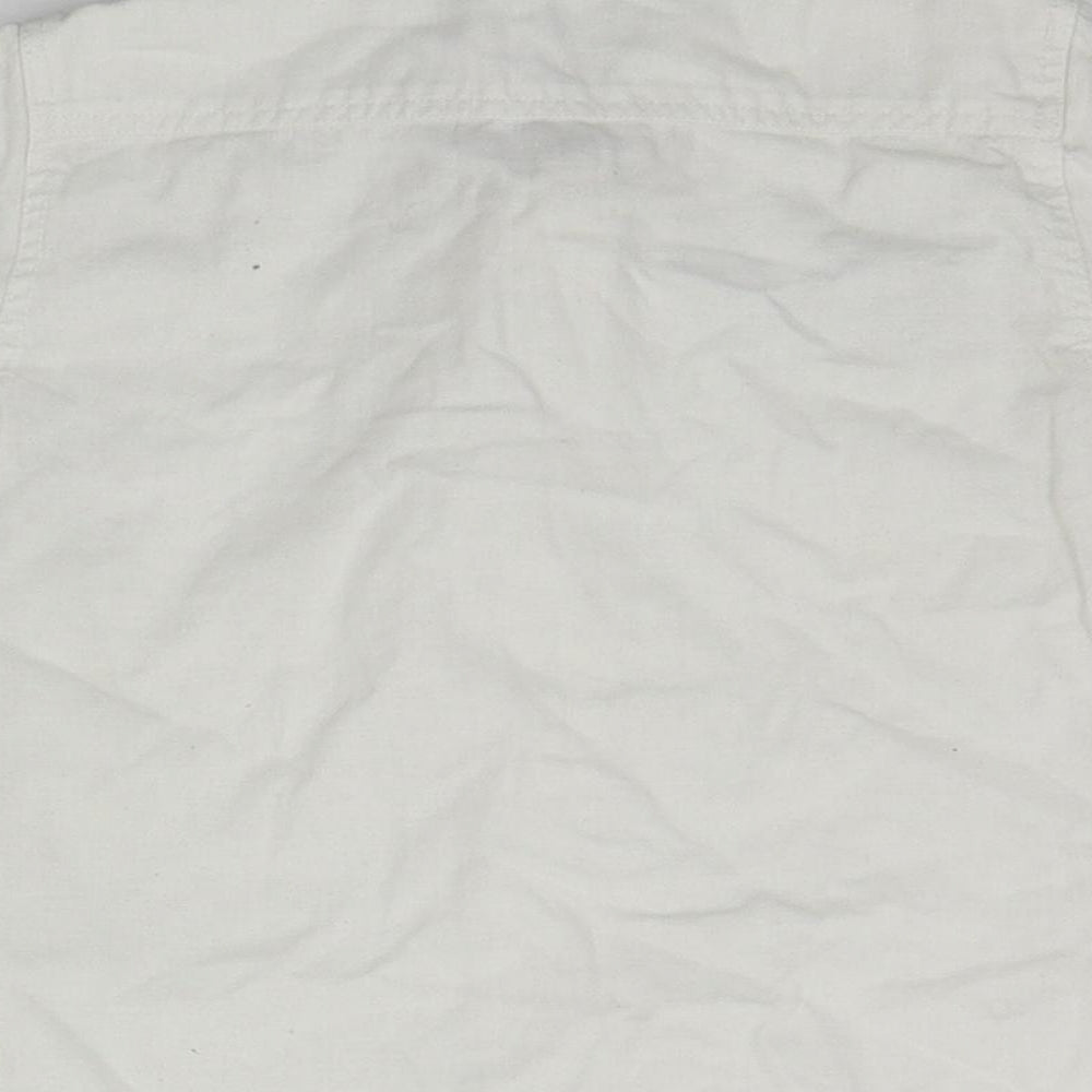 Matalan Boys White   Basic Button-Up Size 18-24 Months