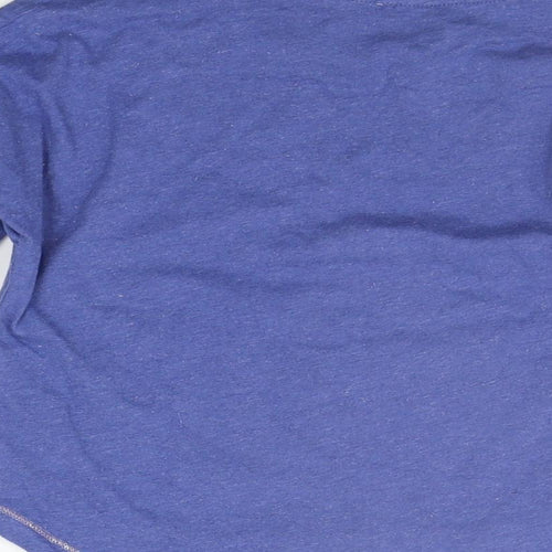 Marks and Spencer Girls Blue   Basic T-Shirt Size 5-6 Years