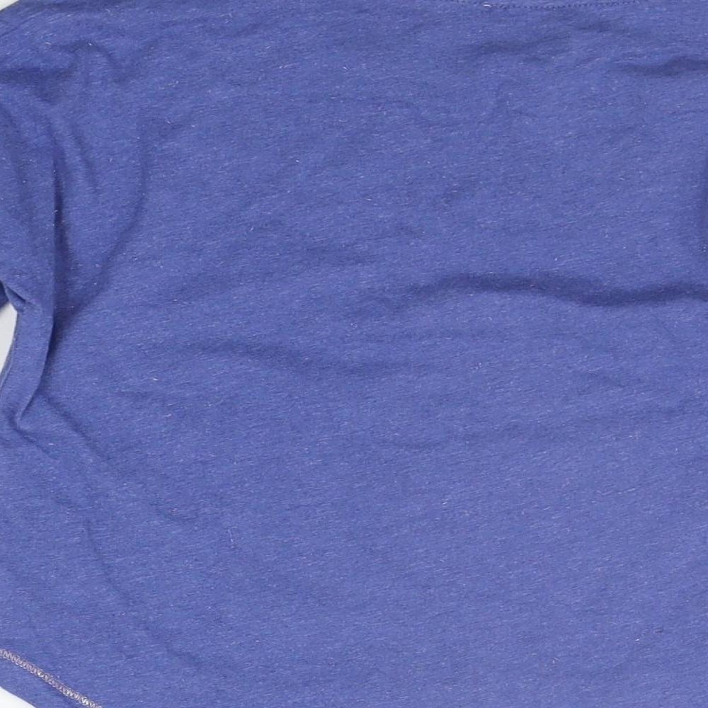 Marks and Spencer Girls Blue   Basic T-Shirt Size 5-6 Years