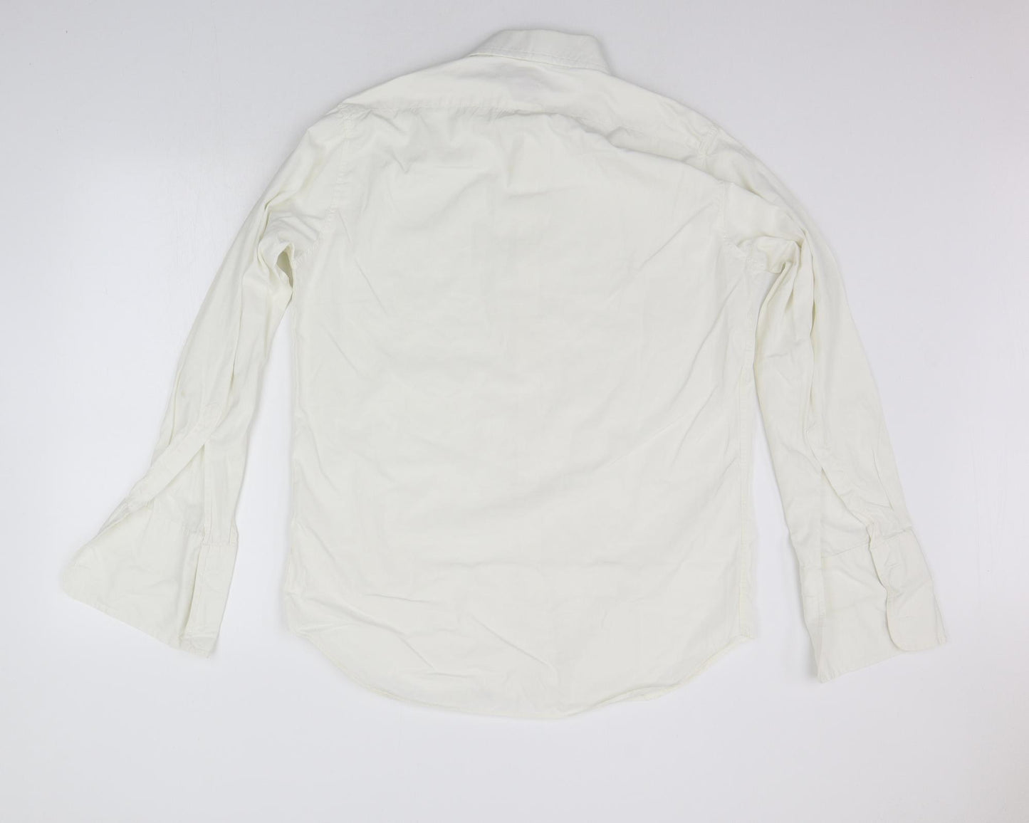Van Heuson Mens White    Button-Up Size 15.5