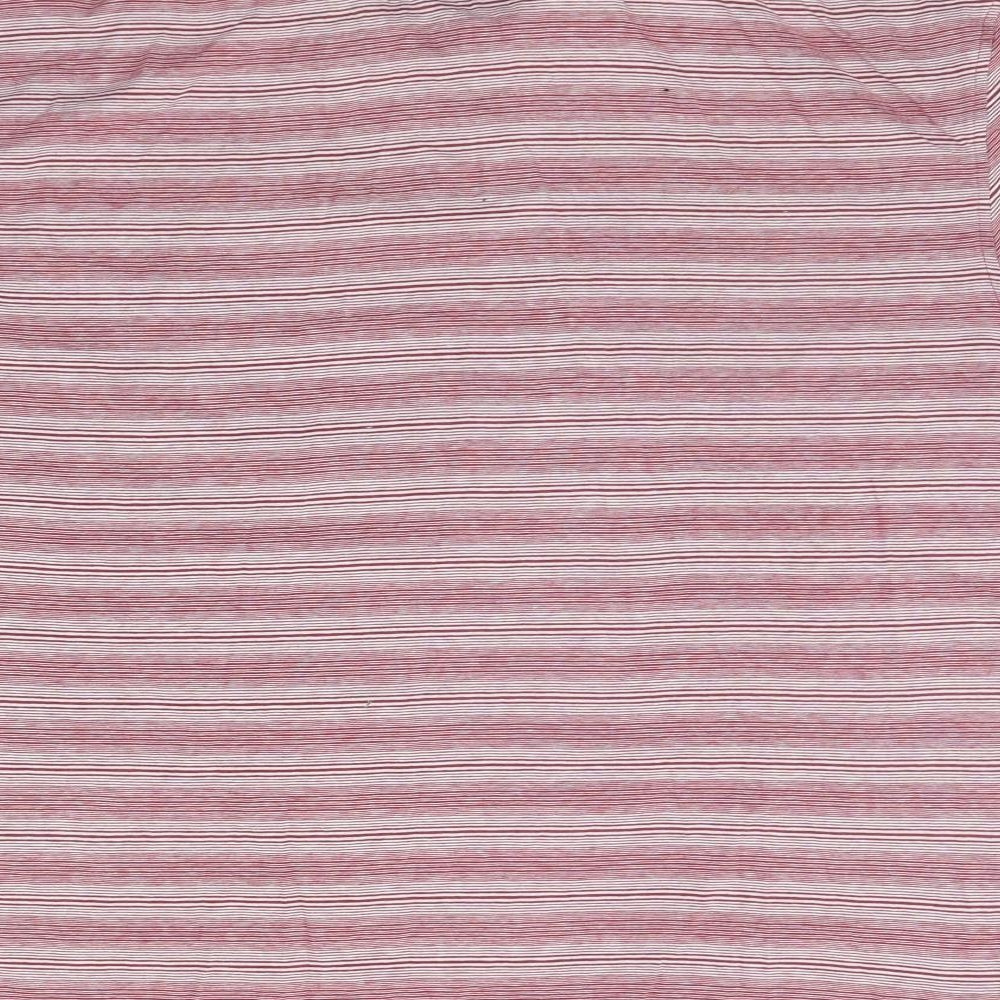EWM Mens Red Striped   Polo Size 2XL