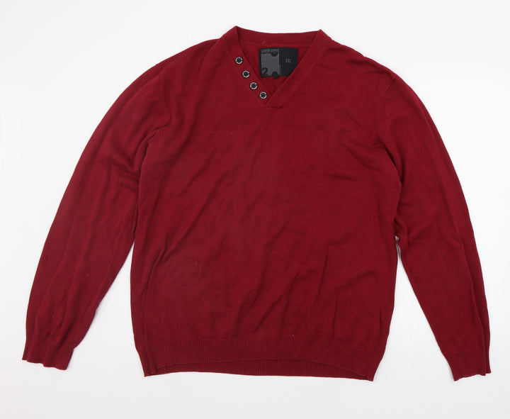 UrbanSpirit Womens Red Pullover Jumper Size 2XL