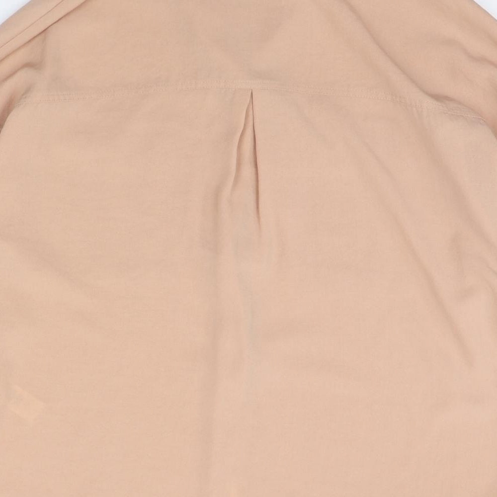 Primark Womens Beige   Basic Button-Up Size 12