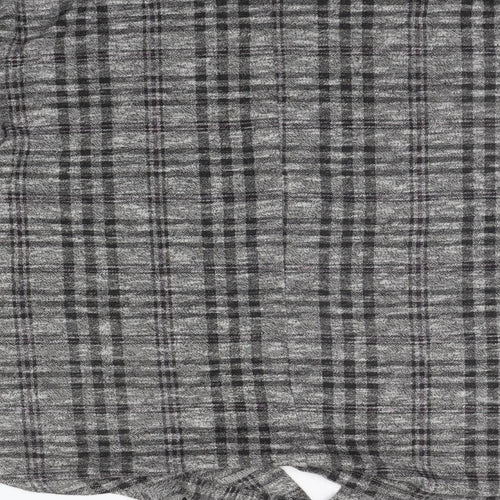 pEP&CO Womens Grey Check  Pullover Jumper Size 16