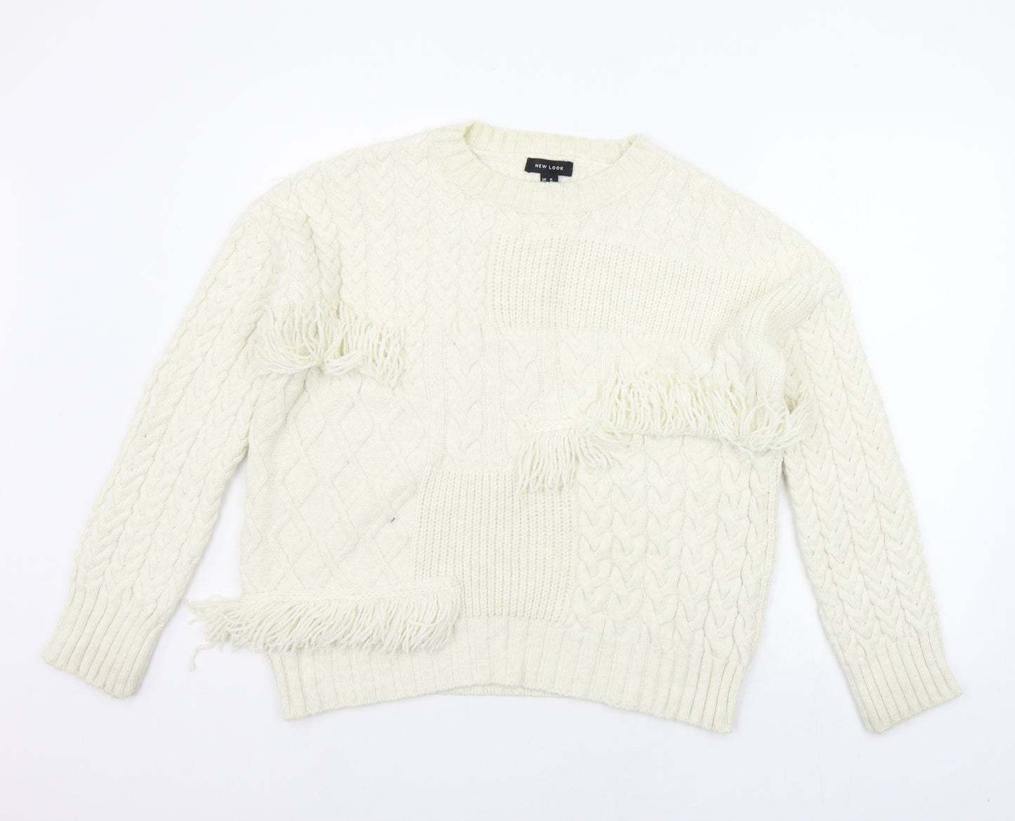 New Look Womens Beige   Pullover Jumper Size M