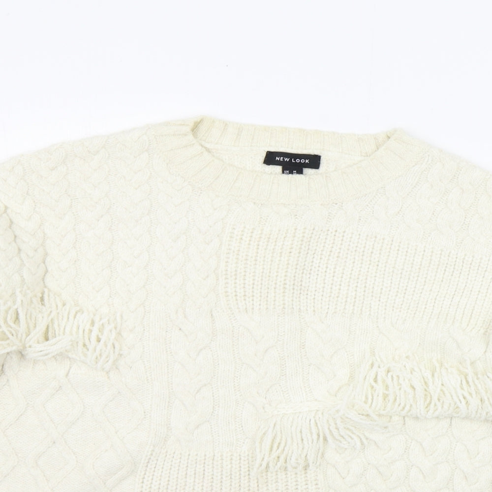 New Look Womens Beige   Pullover Jumper Size M