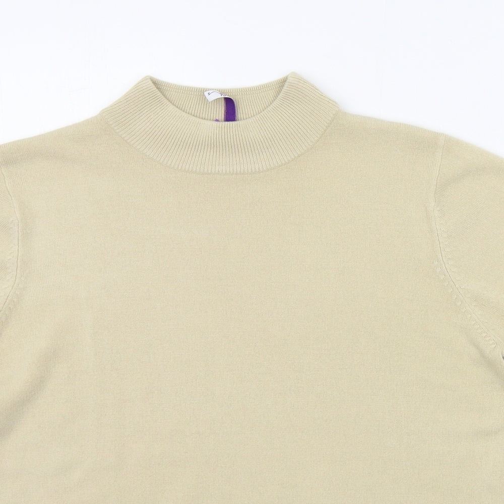 BHS Womens Beige   Pullover Jumper Size 16