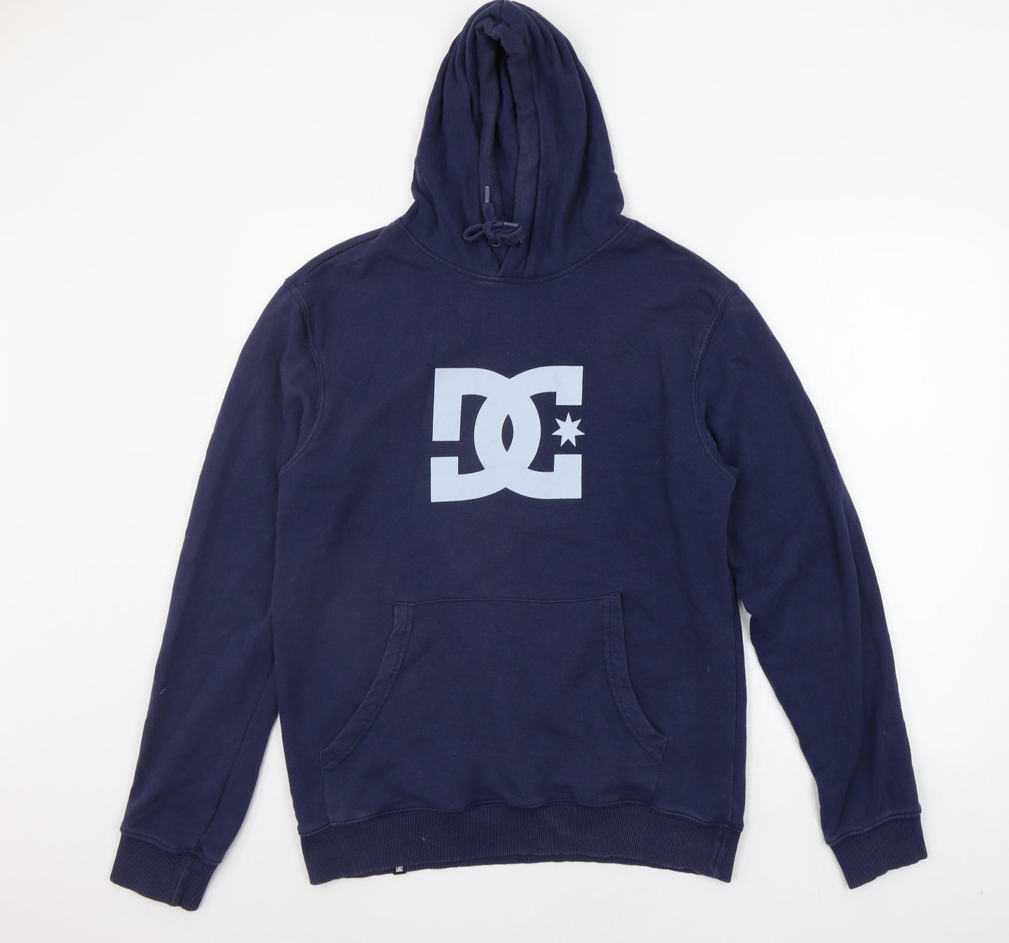 DC Mens Blue   Pullover Hoodie Size L