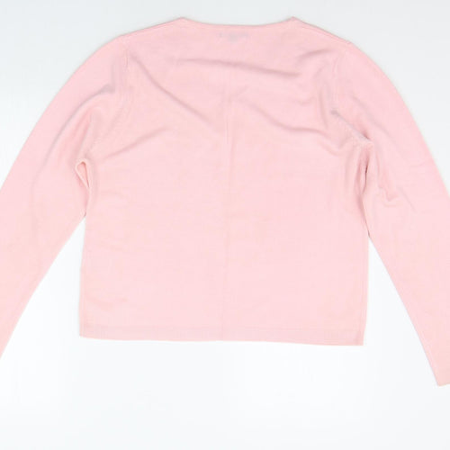 Debbie Morgan Womens Pink   Pullover Jumper Size XL
