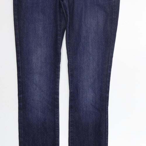 Crew Clothing Womens Blue   Straight Jeans Size 26 in L30 in