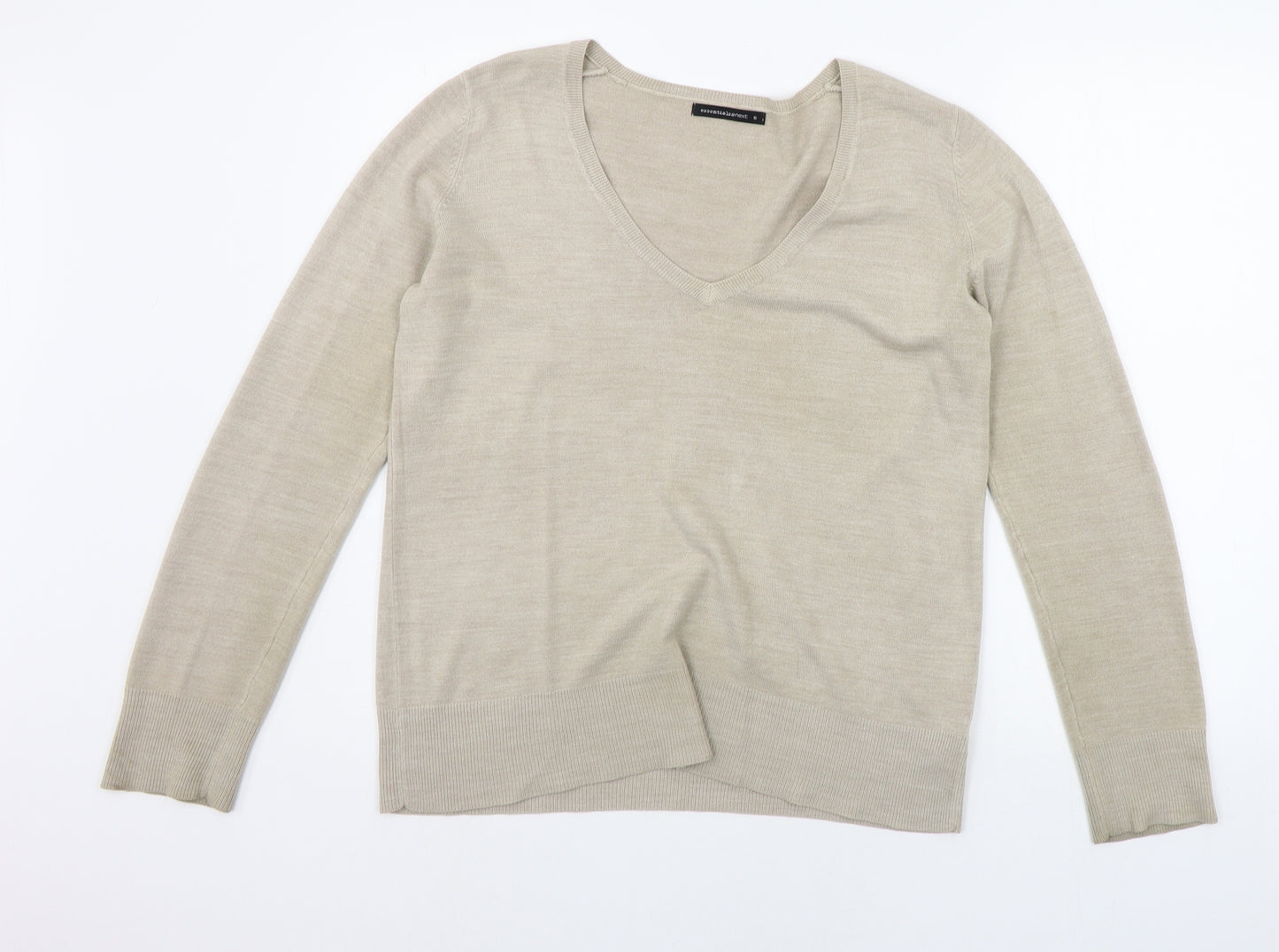NEXT Womens Beige   Pullover Jumper Size 16