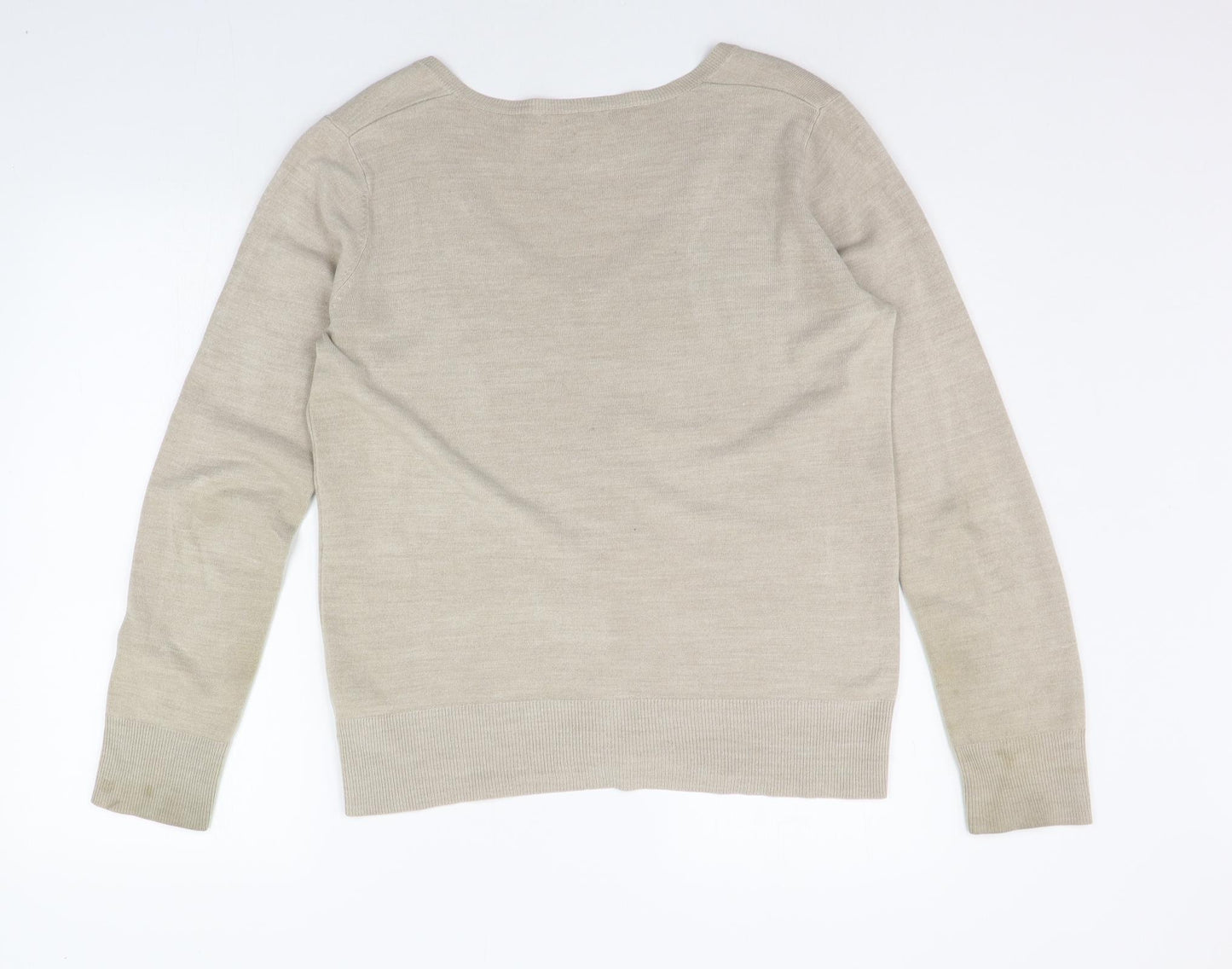 NEXT Womens Beige   Pullover Jumper Size 16