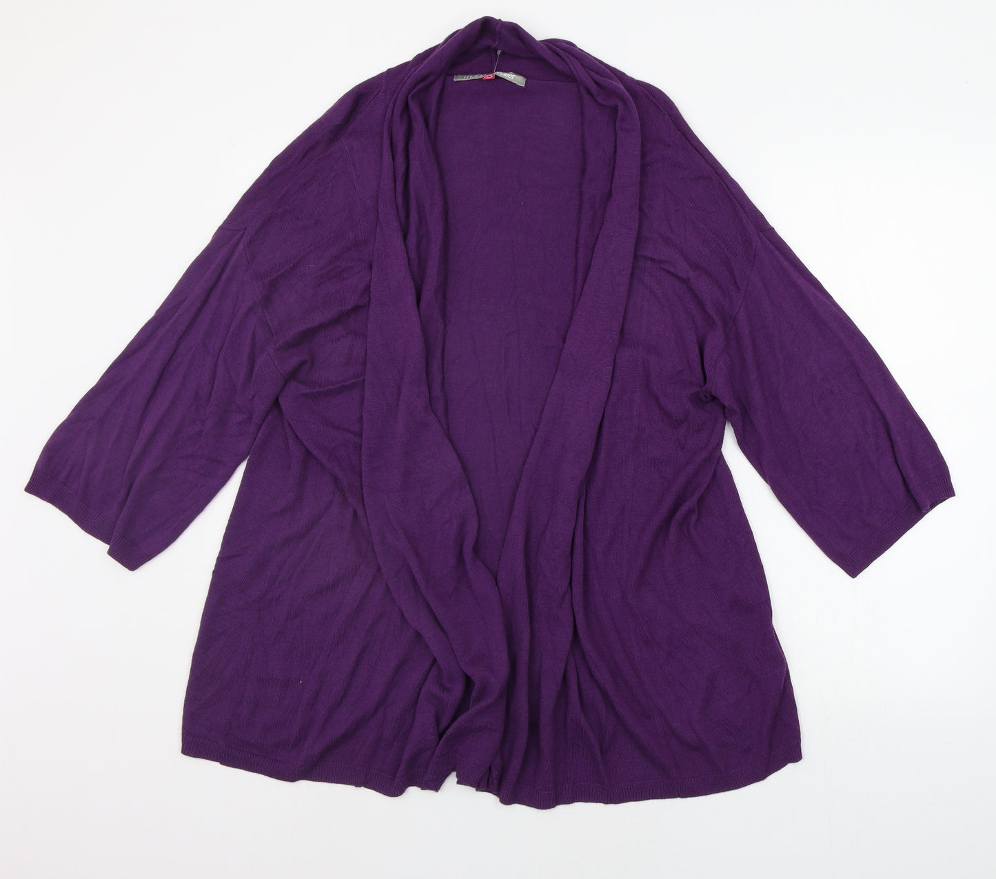 Muddy Waters Womens Purple   Cardigan Jumper Size L