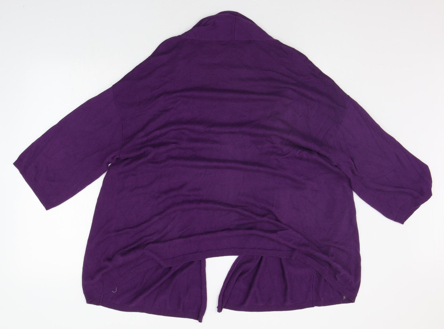 Muddy Waters Womens Purple   Cardigan Jumper Size L