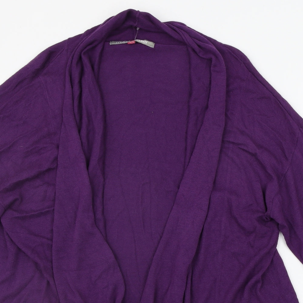 Muddy Waters Womens Purple   Cardigan Jumper Size L
