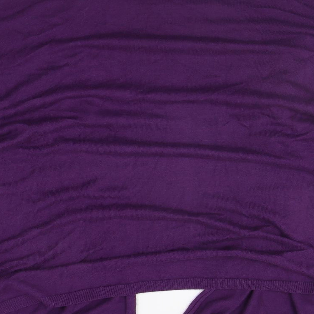 Muddy Waters Womens Purple   Cardigan Jumper Size L