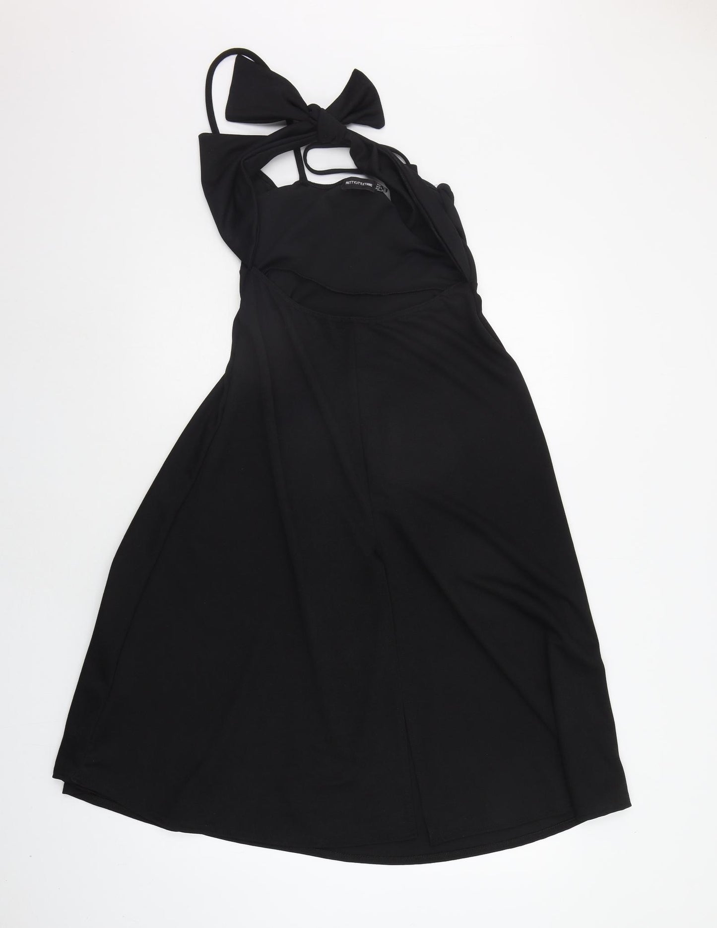 PRETTYLITTLETHING Womens Black   Fit & Flare  Size 10