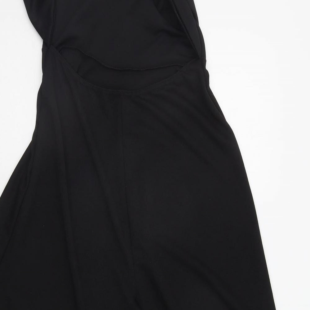 PRETTYLITTLETHING Womens Black   Fit & Flare  Size 10