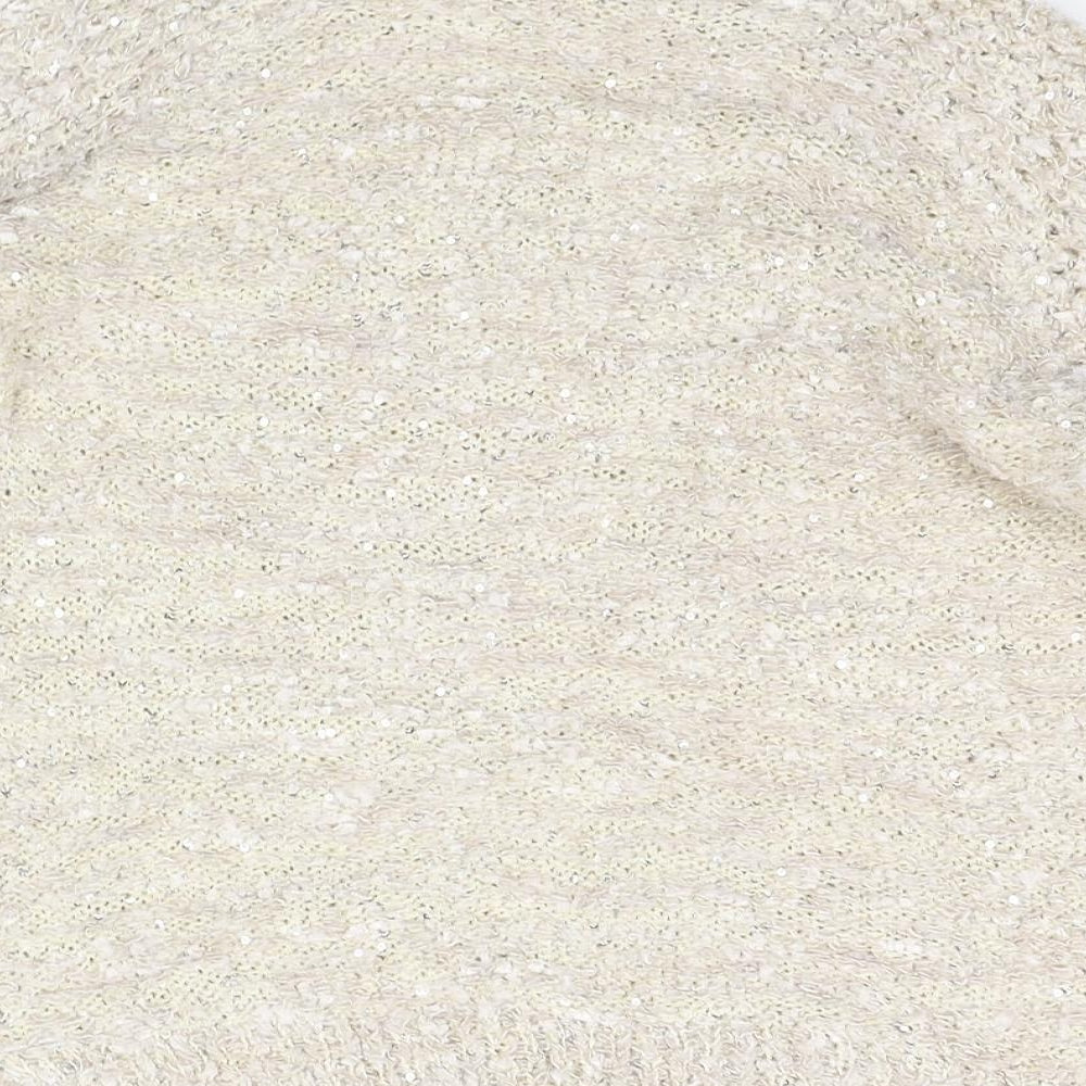 BM Womens Beige   Pullover Jumper Size S