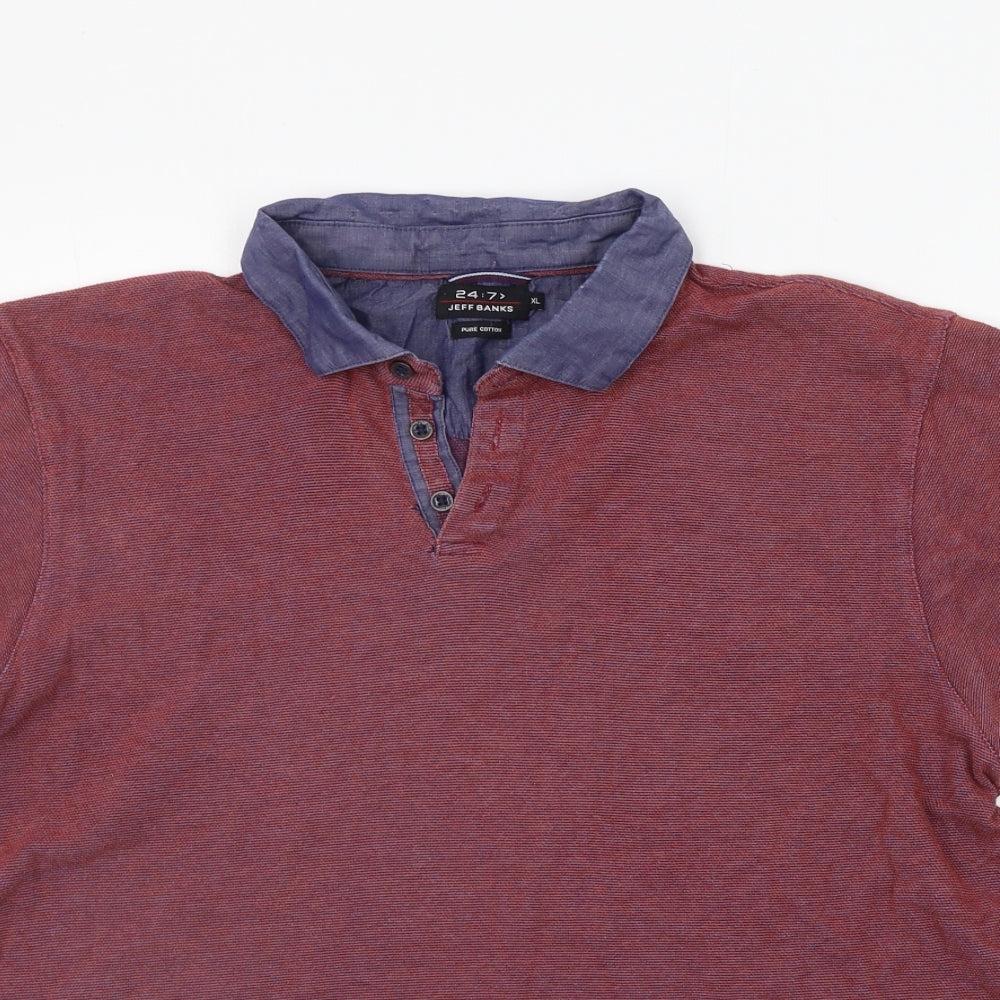 Matalan Mens Red    Polo Size XL