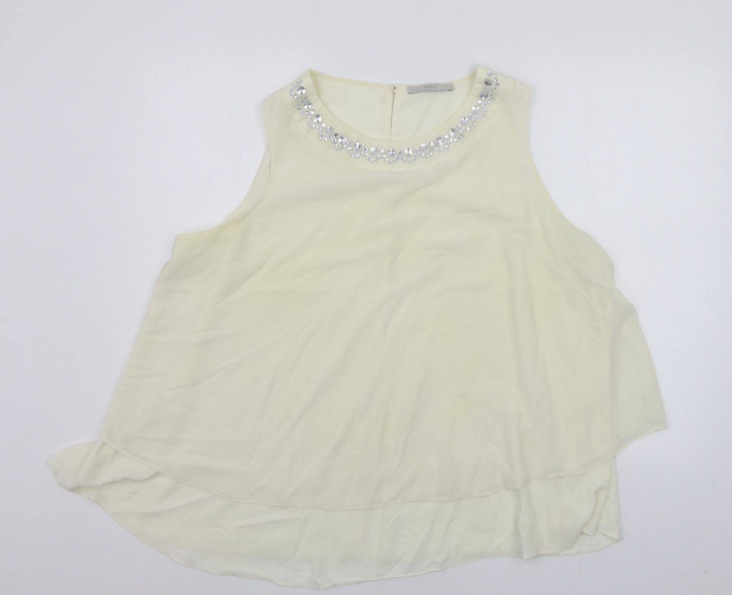 George Womens Yellow   Basic Blouse Size 20