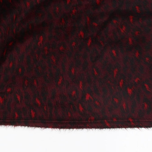 New Look Womens Red Geometric  Pullover Jumper Size S
