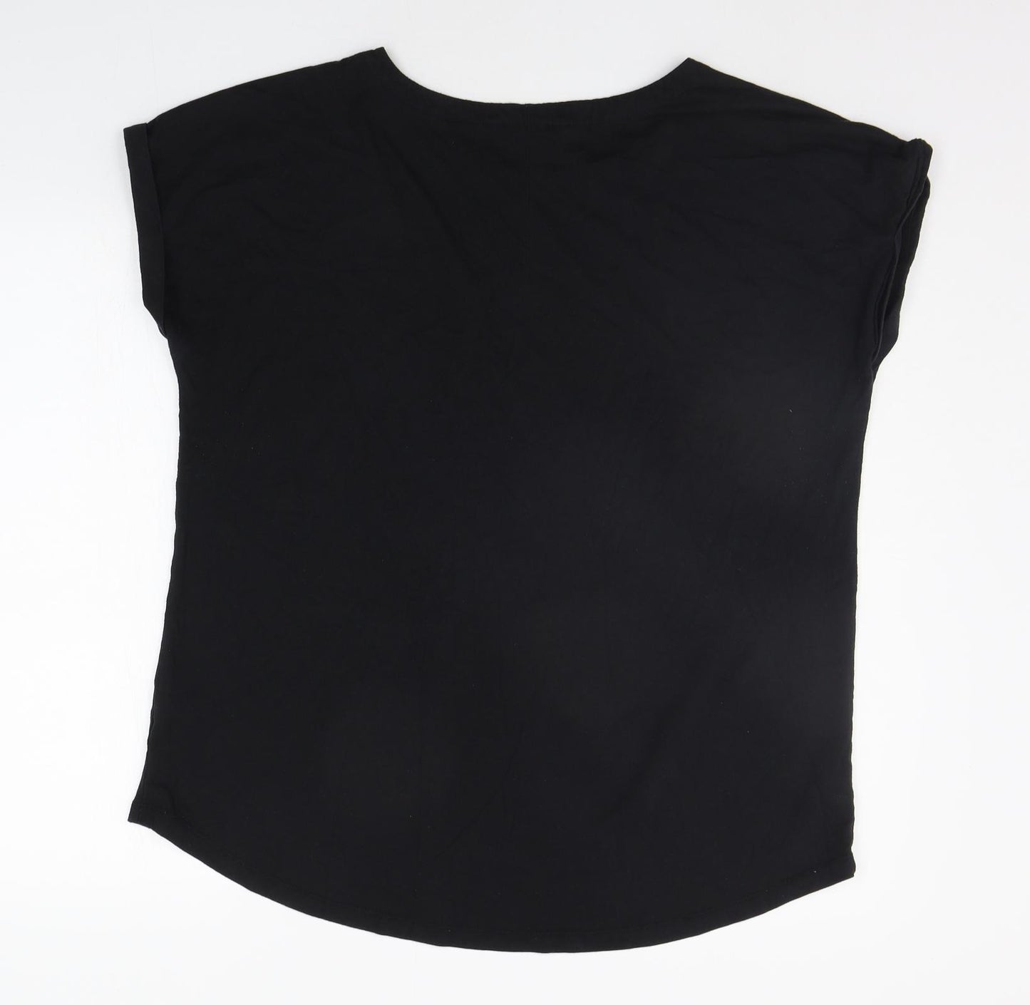 NEXT Womens Black   Basic T-Shirt Size 18  - STAR