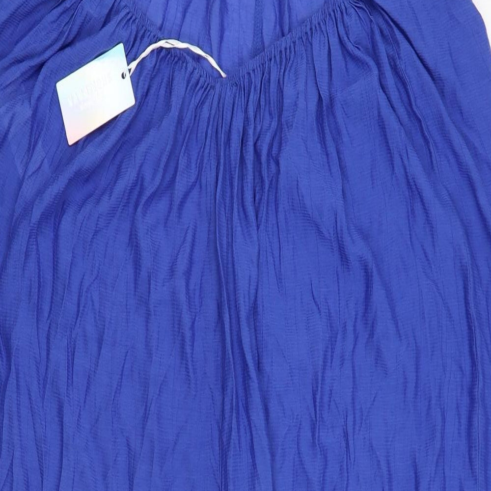 Simply Be Womens Blue   Jumpsuit One-Piece Size 28 L23 in