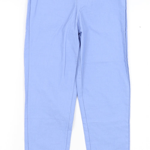 Pincai Womens Blue   Capri Trousers Size XS L24 in