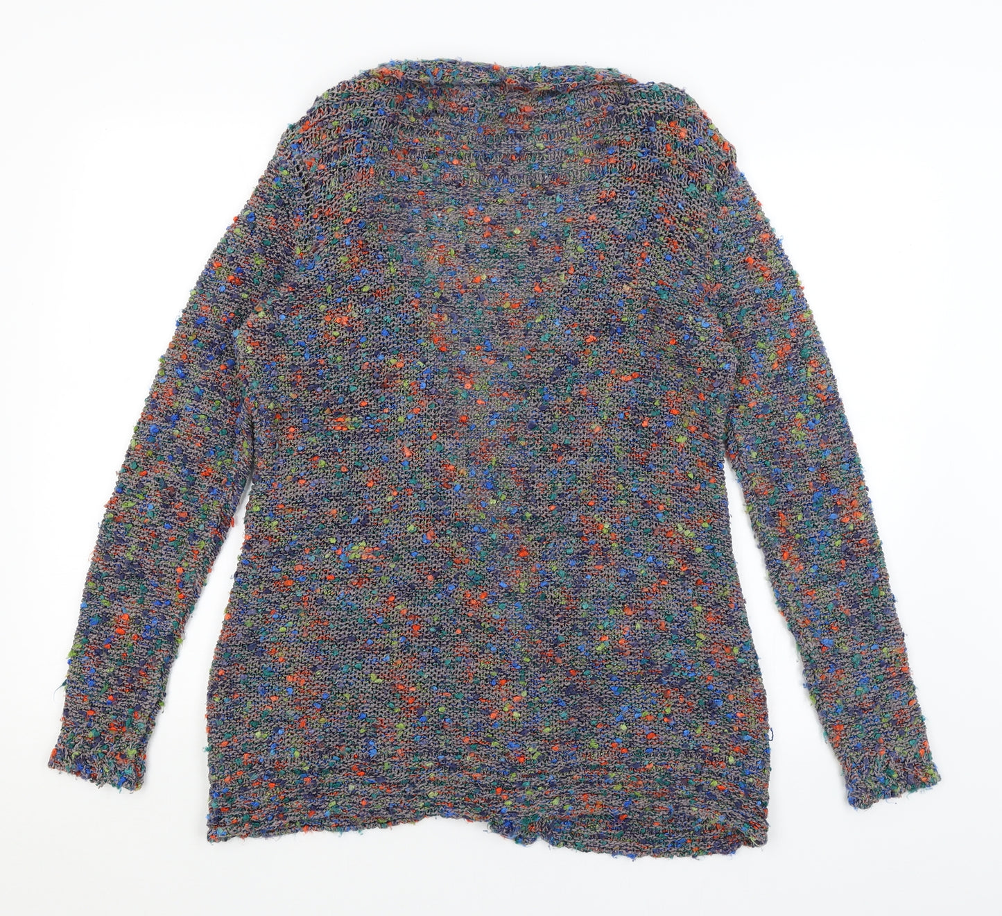 Per Una Womens Grey   Cardigan Jumper Size 14