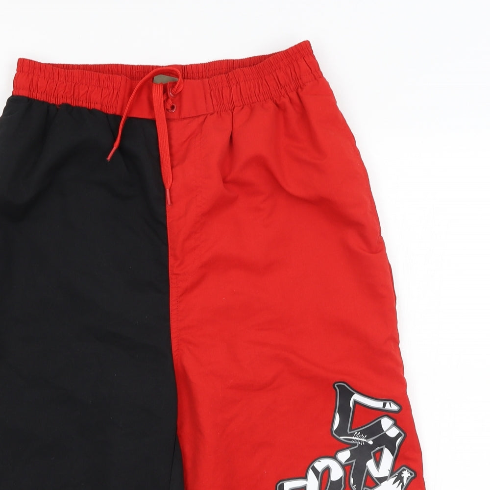 Urban Outlaws Boys Red   Bermuda Shorts Size 14-15 Years - Swim