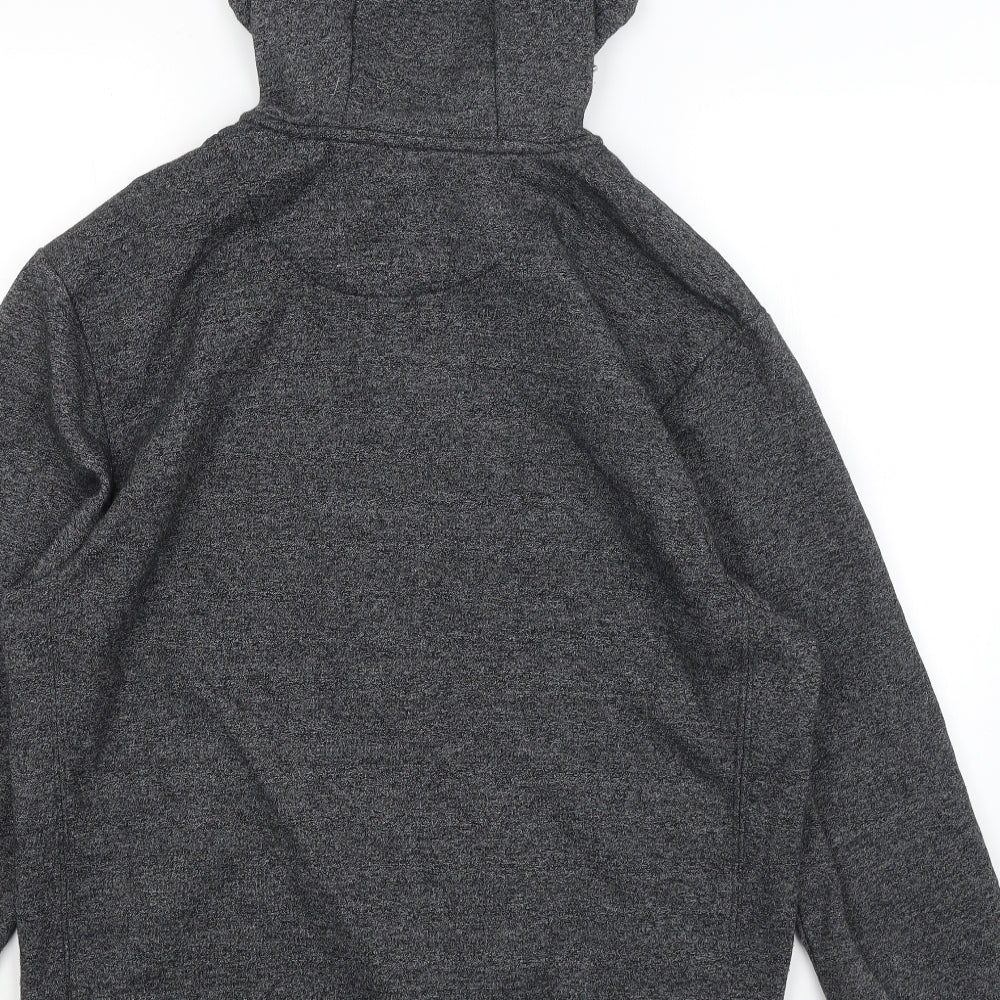 George Mens Grey   Full Zip Hoodie Size L