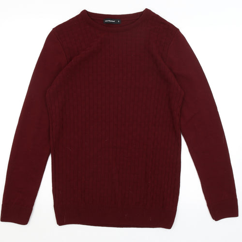 Cedar Wood State Mens Red   Pullover Jumper Size S