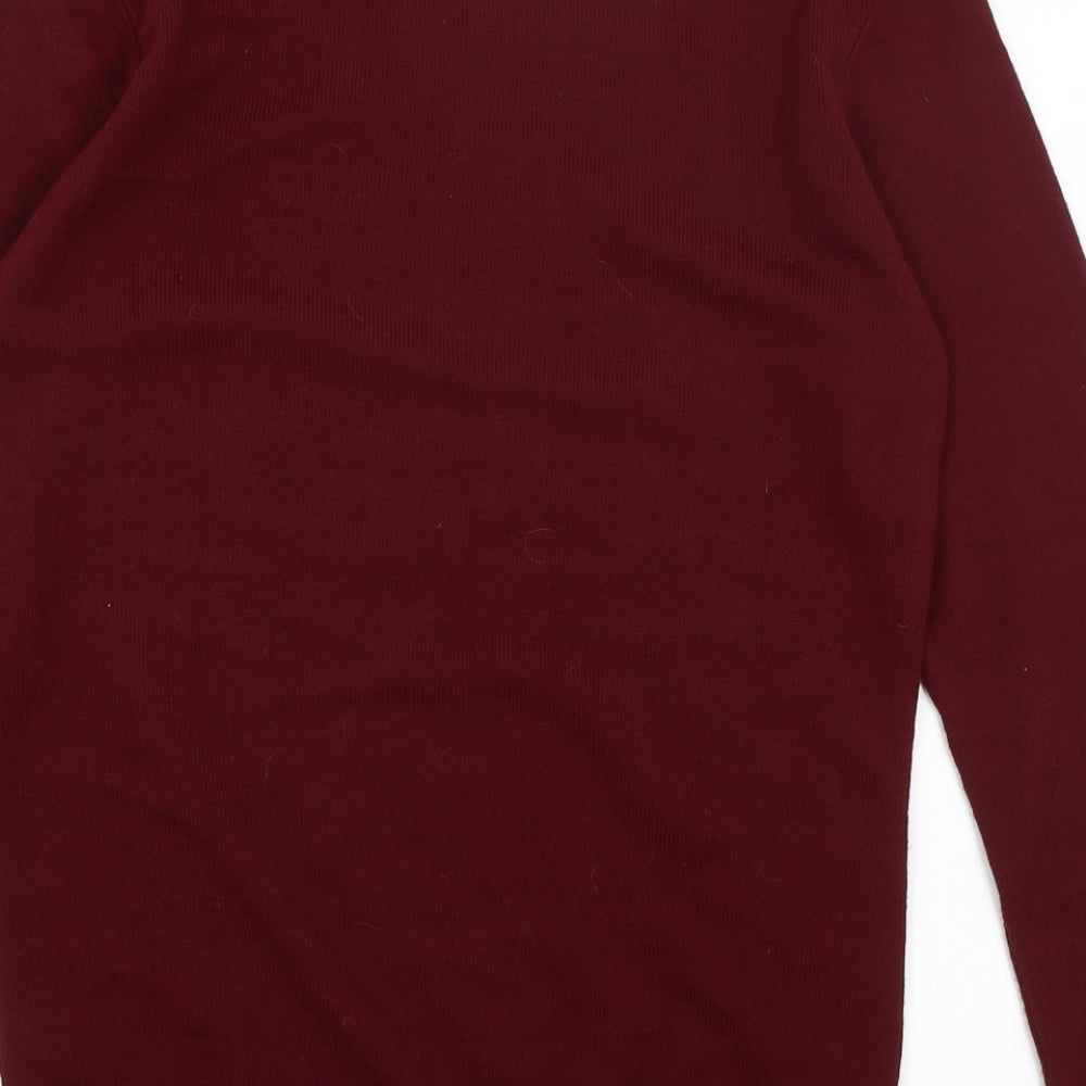 Cedar Wood State Mens Red   Pullover Jumper Size S