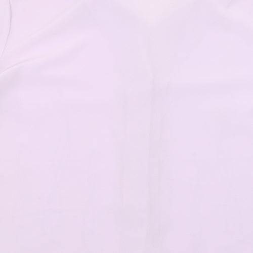 Isabelle Womens Purple   Basic Button-Up Size 16