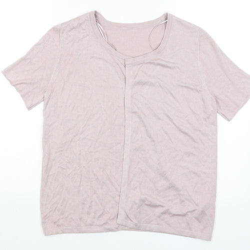 TU Womens Pink   Wrap Jumper Size 12