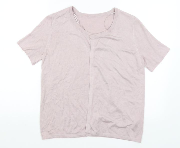 TU Womens Pink   Wrap Jumper Size 12