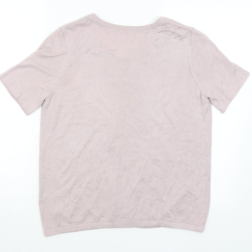 TU Womens Pink   Wrap Jumper Size 12