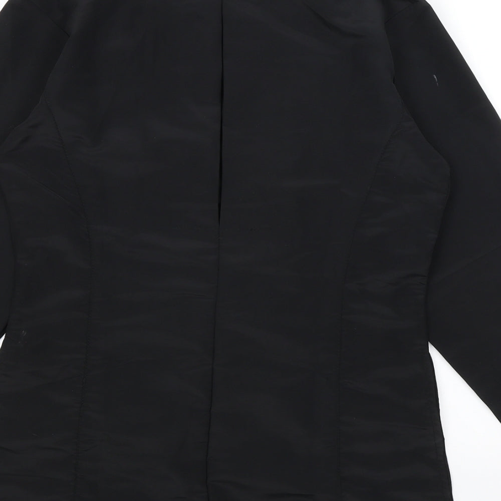 Groom Professional Womens Black   Full Zip Jumper Size S