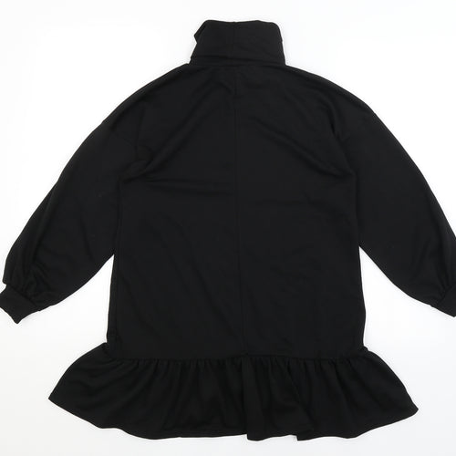 Boohoo Womens Black   Pullover Jumper Size 10