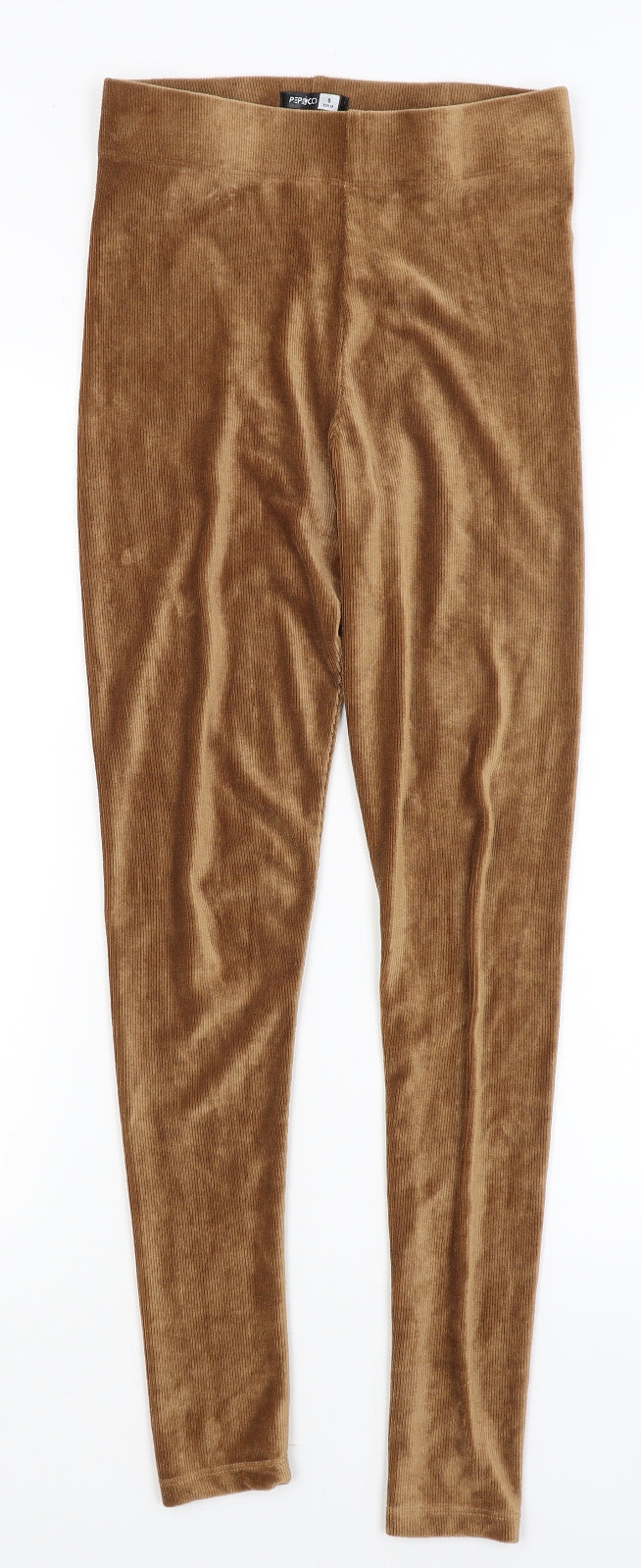 Pep & Co Womens Brown Capri Leggings Size 8 L27 in