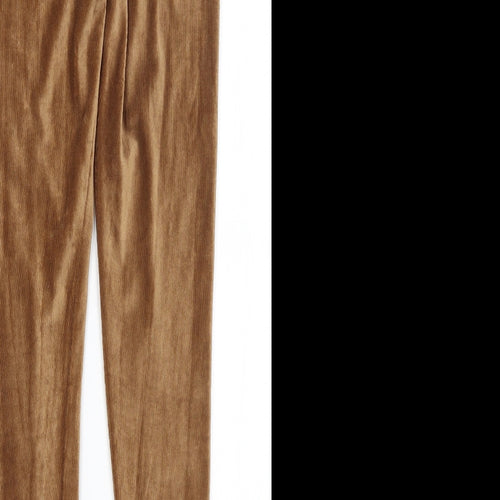 Pep & Co Womens Brown   Capri Leggings Size 8 L27 in