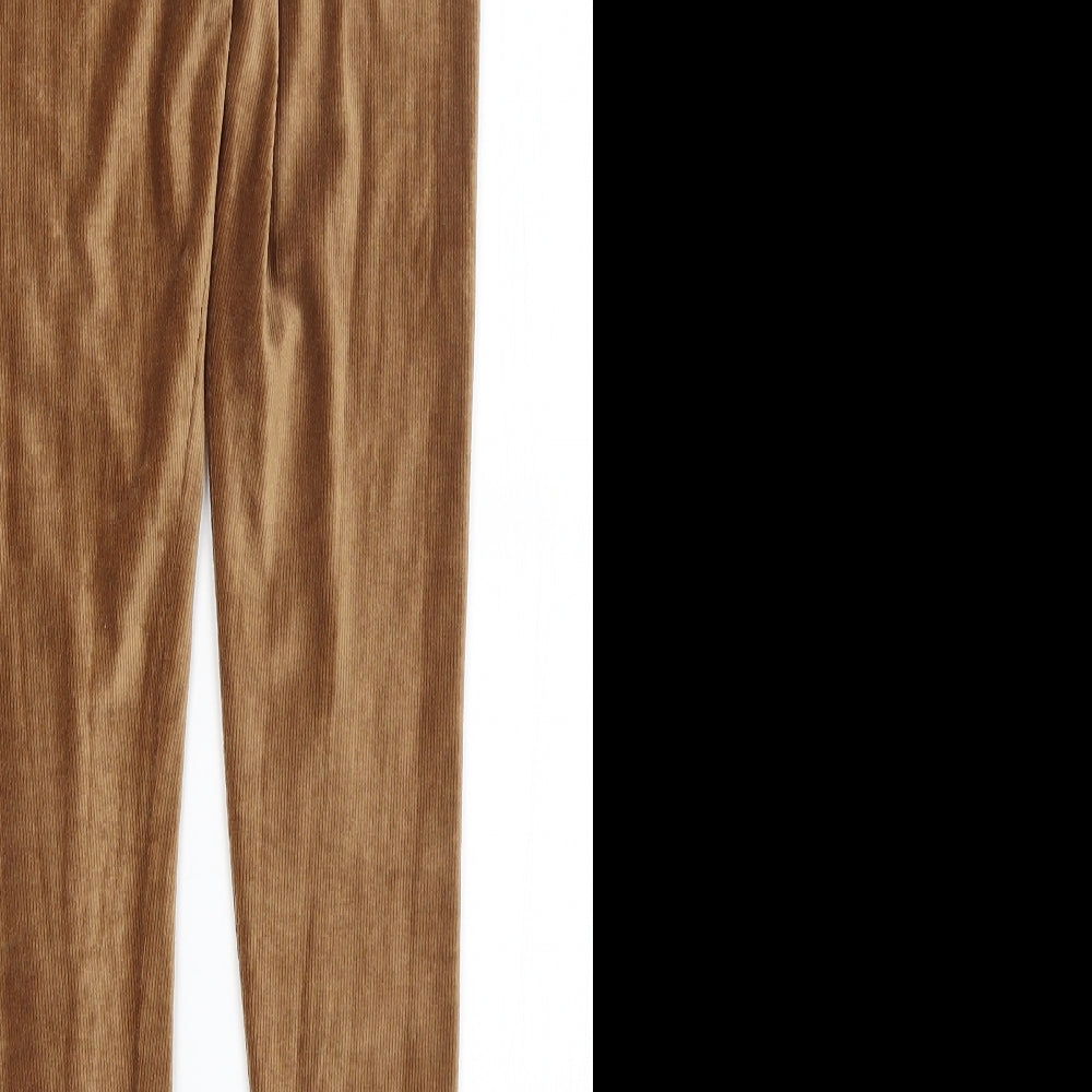 Pep & Co Womens Brown   Capri Leggings Size 8 L27 in