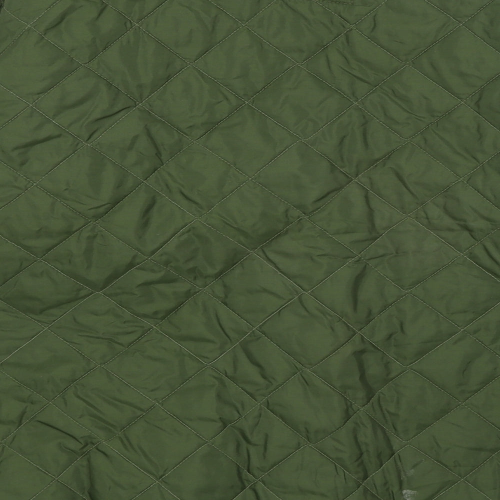 Bernard Uniform Mens Green   Quilted Coat Size XL