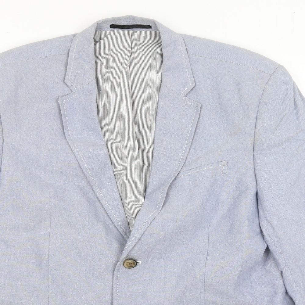 River Island Mens Blue   Jacket Blazer Size M
