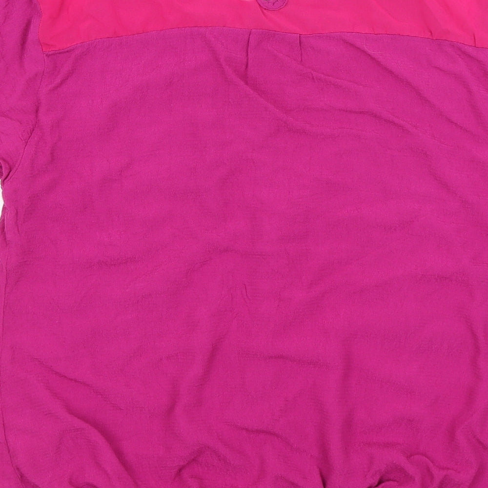 Per Una Womens Pink   Basic T-Shirt Size 12