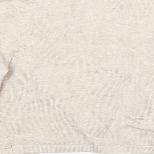 Roman Womens Beige   Cardigan Jumper Size 14