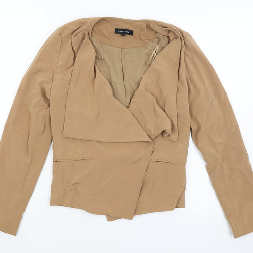 New Look Womens Brown   Jacket Blazer Size 8